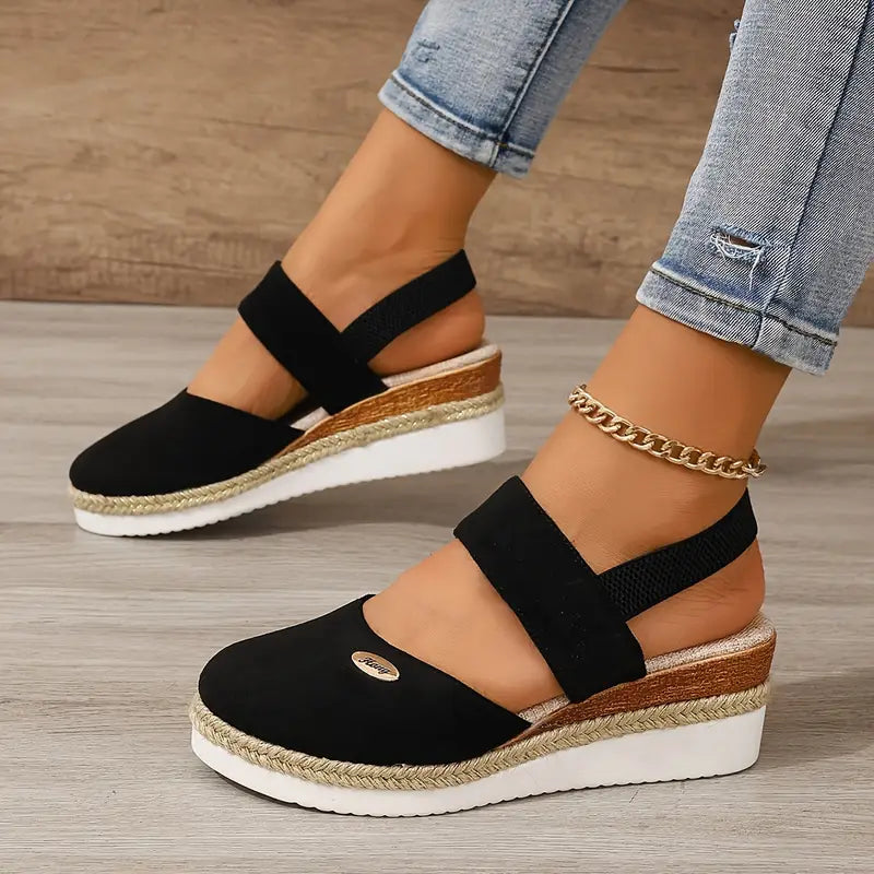 Antonella | Ortopediska Sandaler med Plattform