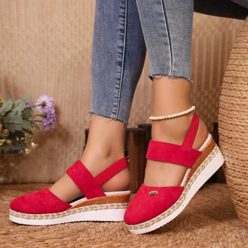 Antonella | Ortopediska Sandaler med Plattform