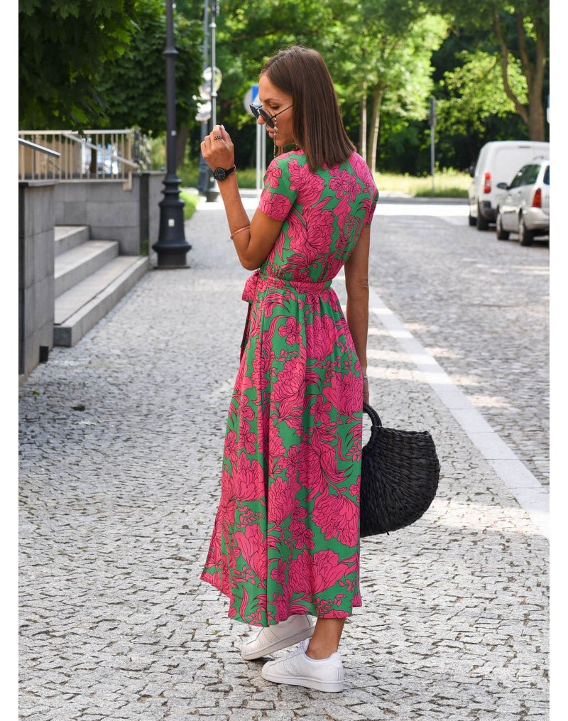 Nadia™ | Elegant Blommig Klänning