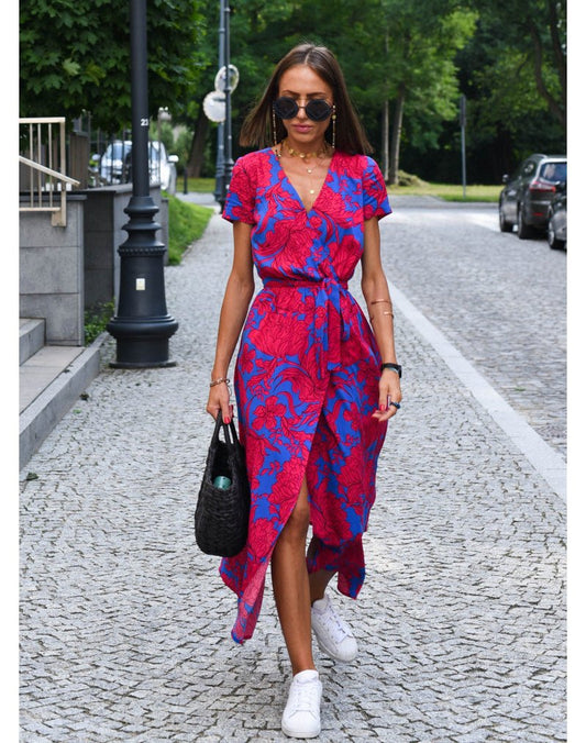 Nadia™ | Elegant Blommig Klänning